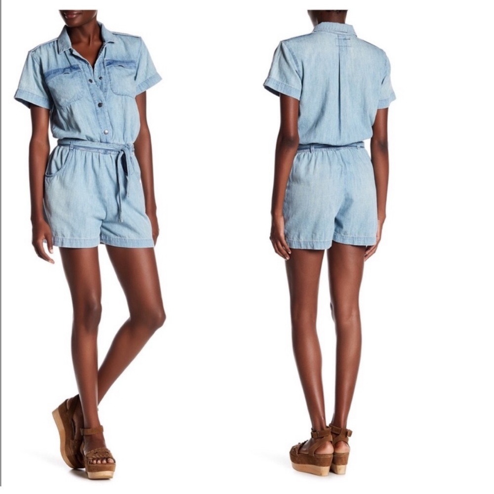 Current/ Elliott denim romper